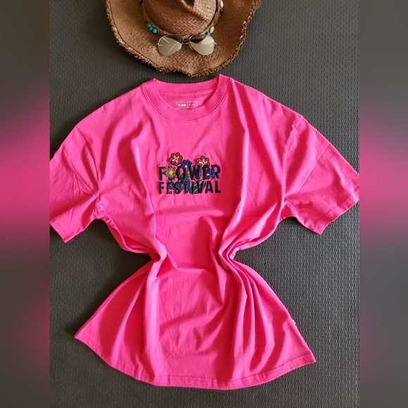 NEW Hot Pink Simons DJAB T-Shirt Size M - Picture 1 of 5